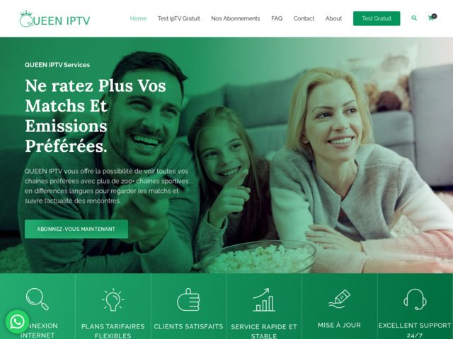 Queen IPTV : Vos matchs et émissions préférées