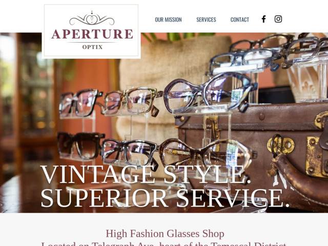 Aperture optix oakland ca