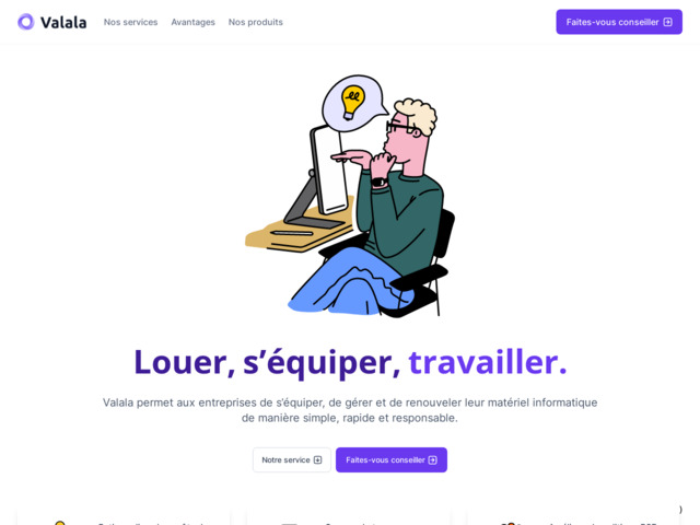 Location de matériel informatique pour entreprise et professionnels