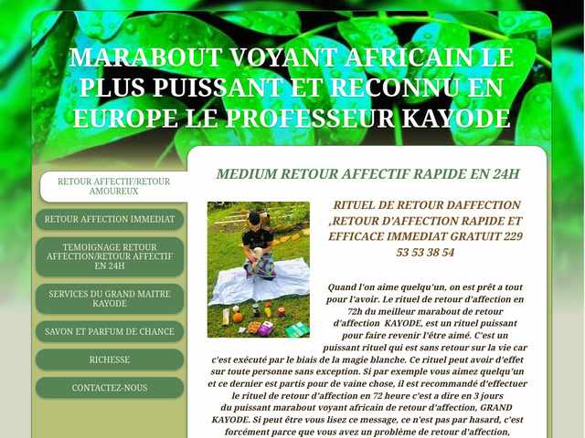 Retour affectif immdiat puissant gratuit