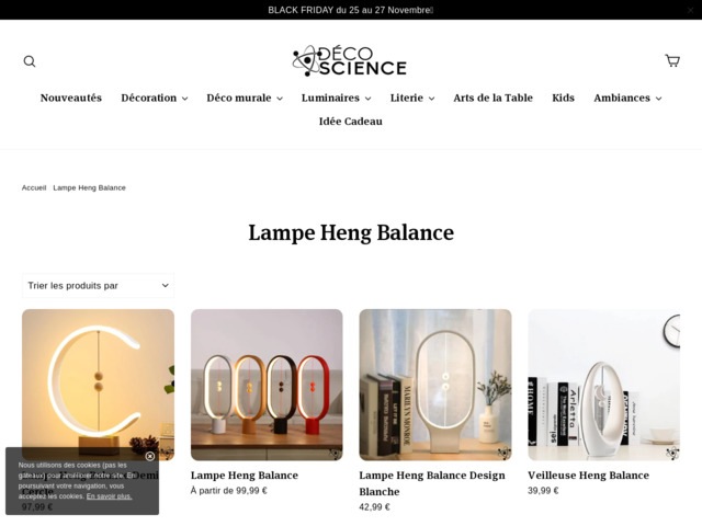 Lampe Heng Balance | Déco Science