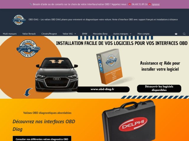 Valises OBD & Diagnostic Auto : Livraison Rapide & Assistance Expert – OBD-