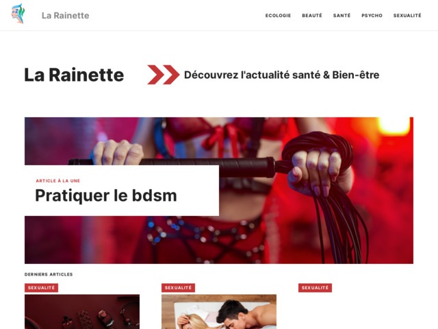 La rainette - nos conseils bien-tre et beaut pour toute la famille