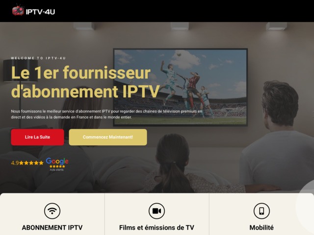 Abonnement IPTV