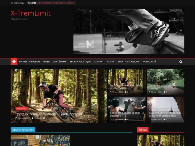 Site d'actualité sur le sport !