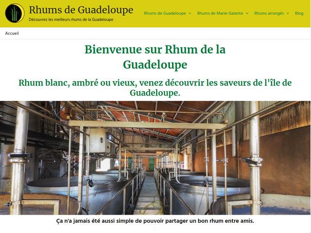 Rhums de Guadeloupe