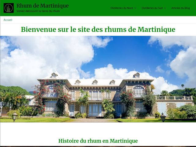 Rhum de Martinique