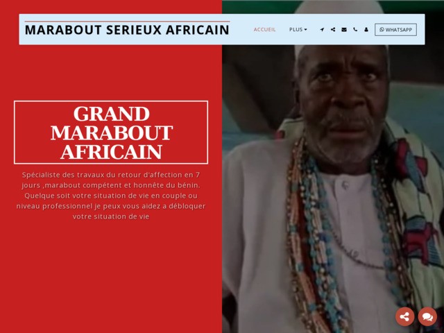 Marabout retour affectif avis