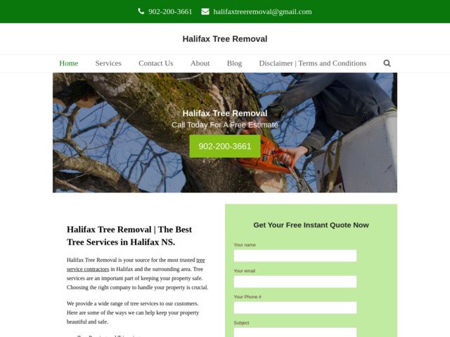 Halifax tree removal