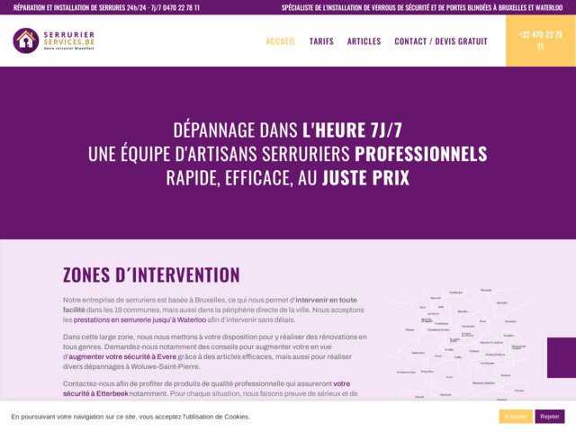Serrurier à Woluwe-Saint-Pierre