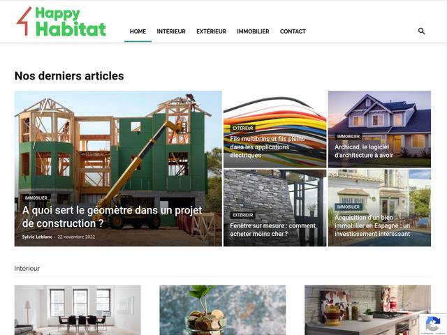 Happy habitat, la maison tout simplement !