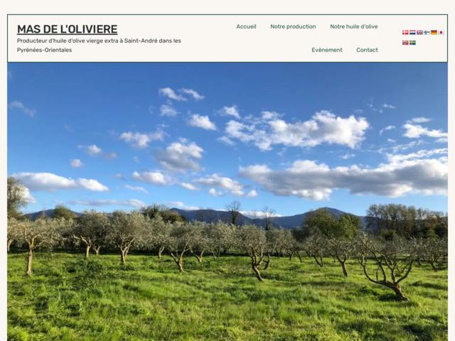 Mas de l'Olivière - Producteur d'huile d'olive vierge extra