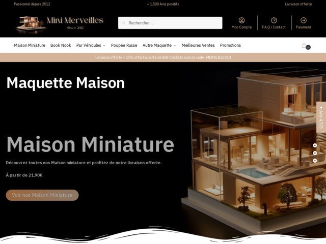 Maquette de maison