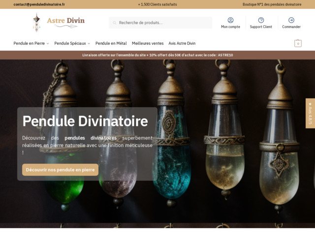 Pendule divinatoire