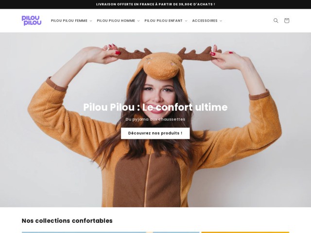 Pyjama pilou-pilou : Des pyjamas confortables