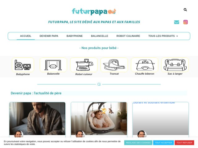 Futurpapa, le site ddi aux pres et futurs pres sur la paternit