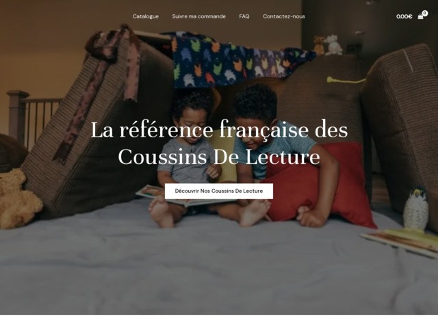 Coussin de lecture