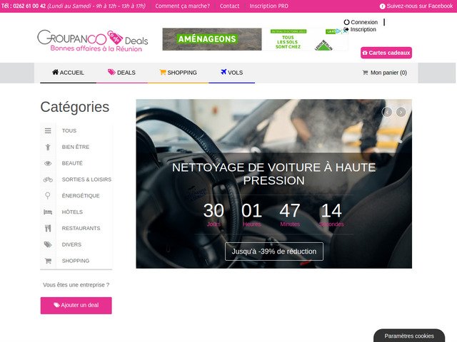 Groupanoo, 1er site réunionnais des bons plans et des découvertes