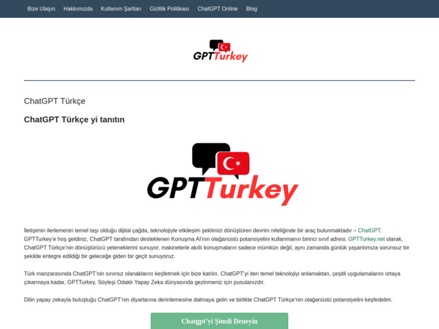 ChatGPT türkce yapay zekayi herkese getiriyor