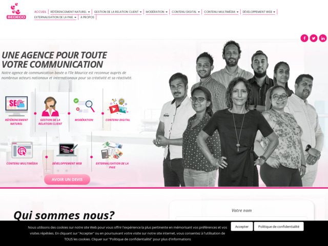 Sedeco : l'expert BPO qui se charge de votre rfrencement naturel