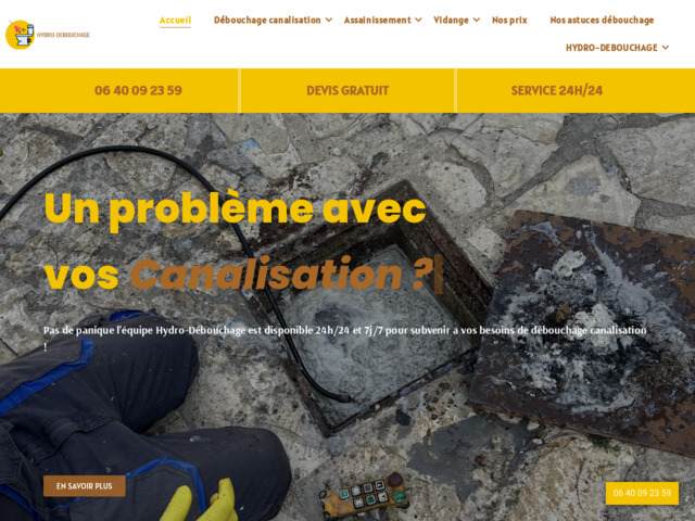 Hydro Débouchage