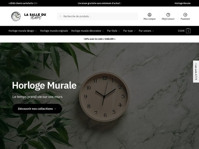 Horloge murale