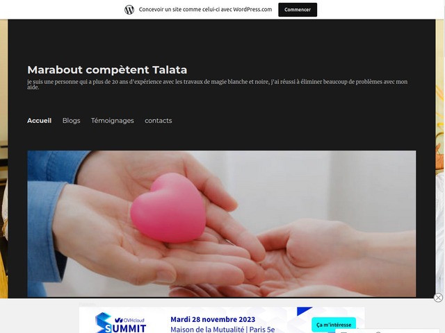 Marabout compétent Talata