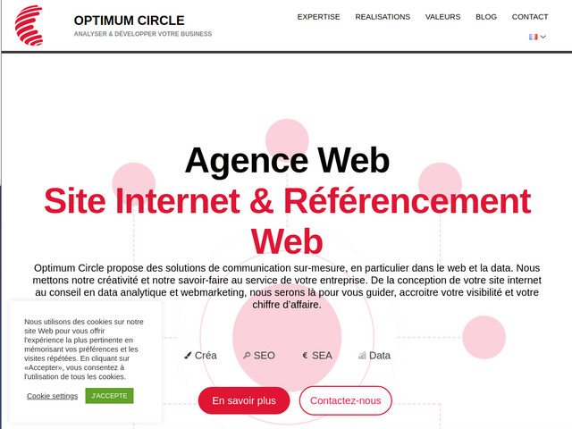 Optimum Circle - Création digitale & référencement