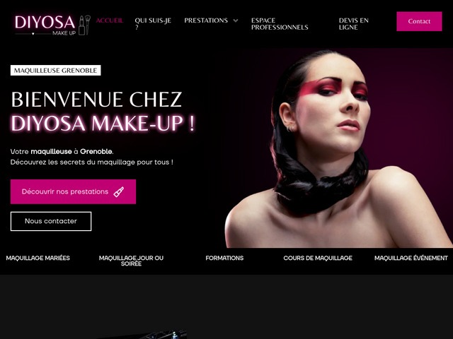 Diyosa Make Up : votre maquilleuse professionnelle à Grenoble