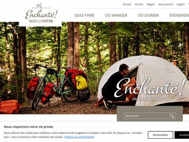 Tourisme Coaticook, Cantons de l'Est, Estrie