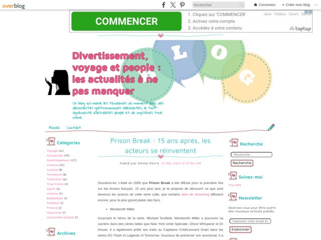 Divertissement, voyage et people : les actualités à ne pas manquer