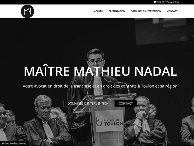 Avocat droit de la consommation toulon - maître mathieu nadal