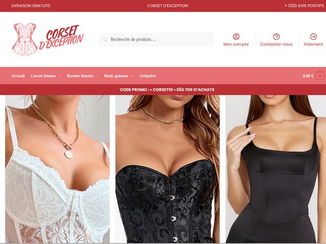Boutique corset
