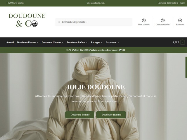 Jolie doudoune