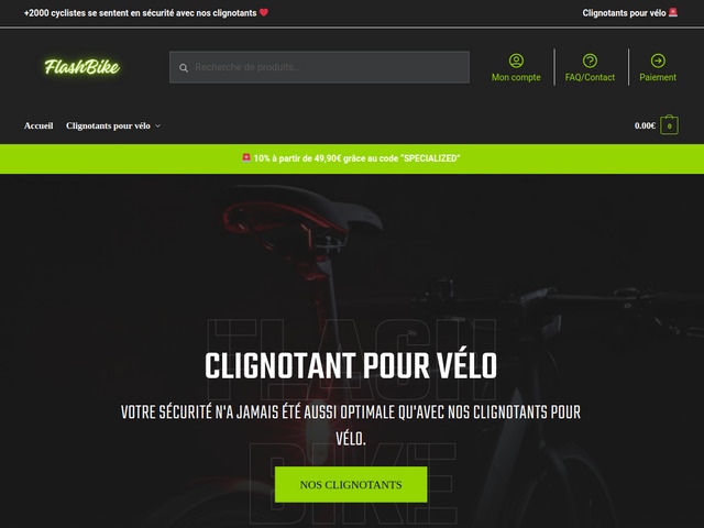Clignotant pour vélo