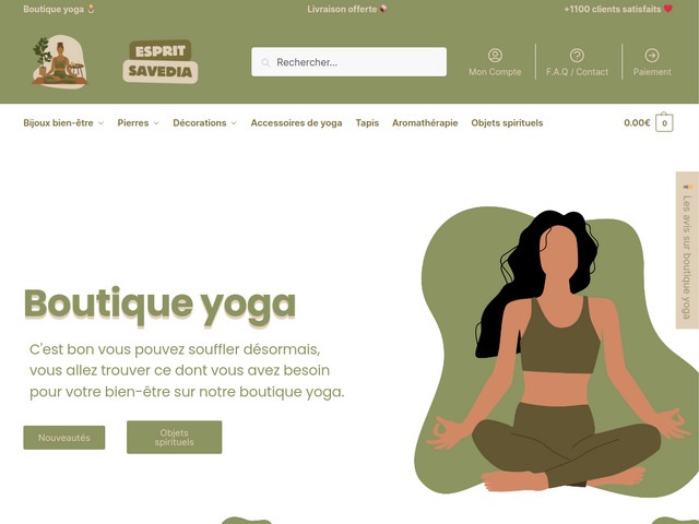 Boutique yoga