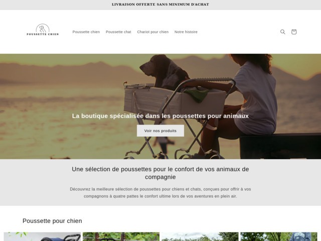 Poussette pour animaux