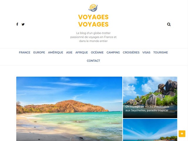 Blog de voyages et aventures pays6vallees.com : conseils, destinations