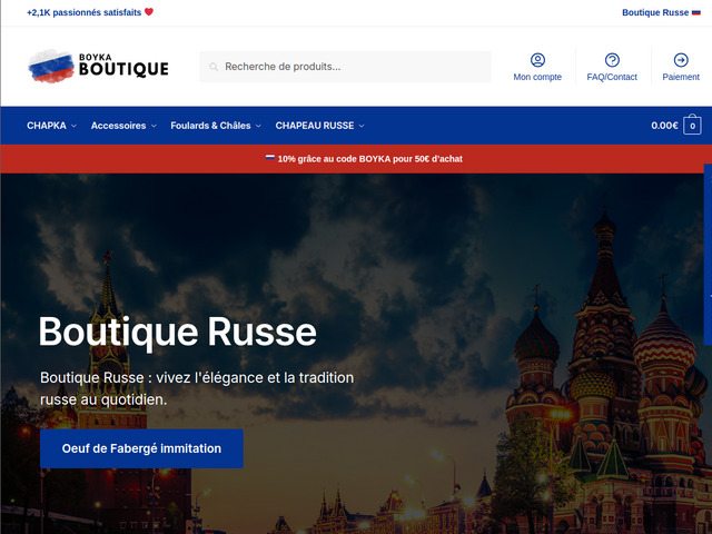 Boutique russe