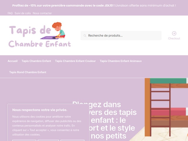 De beaux tapis pour enfant vous attendent ici