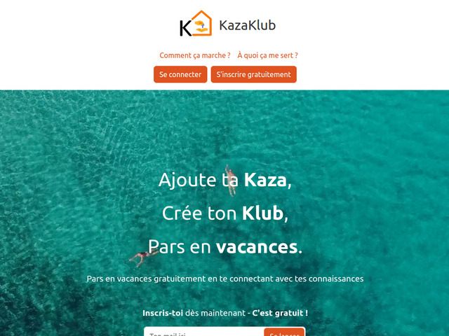 Kazaklub - partage ta kaza avec ta communauté