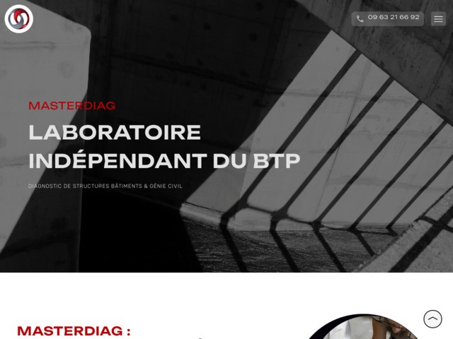 Masterdiag : l'expertise au service de la qualité dans le BTP