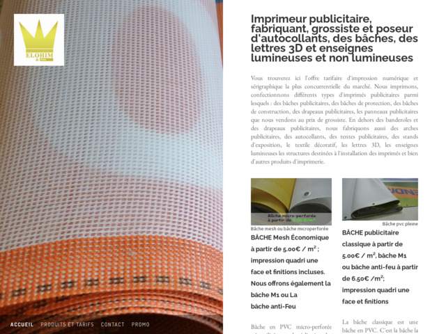 Bâche mesh, bâche micro-perforée