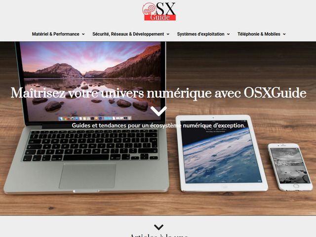 OSXGuide - Votre référence en systèmes & technologies