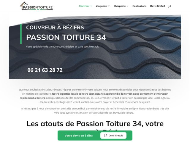 Passion toiture 34