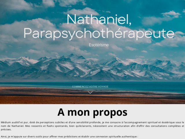 Nathaniel - Médium auditif & guide spirituel