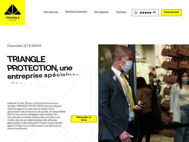 Triangle Protection, agence de sécurité privée