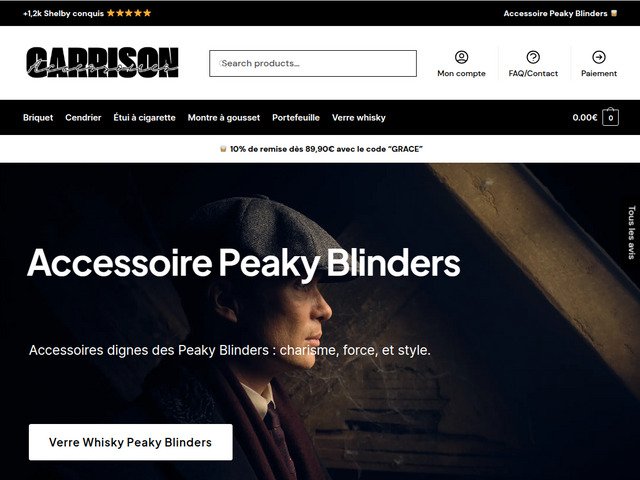 Accessoires Peaky Blinders