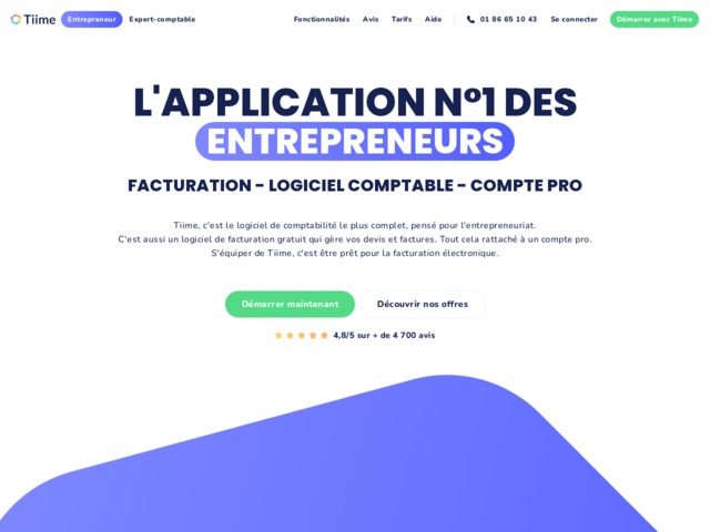 Tiime : le logiciel de comptabilité pour les entrepreneurs