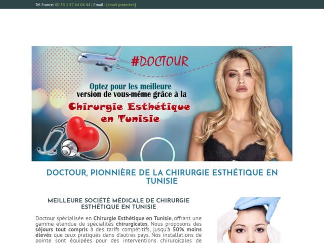 Chirurgie esthétique en tunisie